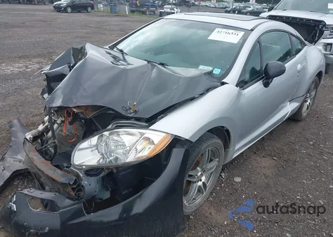 2007 Mitsubishi Eclipse Se z USA, uszkodzony, nr VIN 4A3AK64F67E070130
